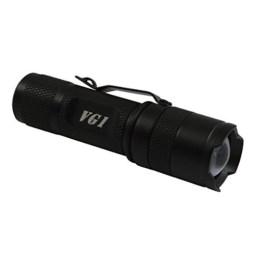 Helotex Vg1 Cree Led Adjustable Focus Aa Zoom Flashlight #TOP2