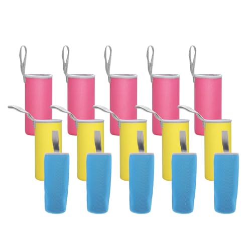 Housse isotherme bouteille 550 ml légères et multicolores en néoprène