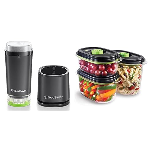 FoodSaver VS1199X appareil de mise sous vide portatif pour conserver les restes sans odeur ni fuite