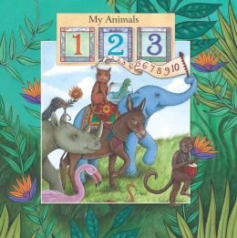 Board book My Animals 123 Book