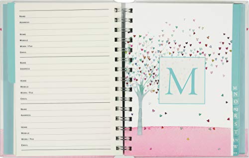 Tree Of Hearts Large Address Book #TOP1