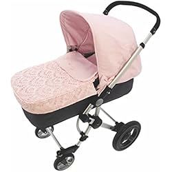 Saco para Capazo Rosy Fuentes - Saco para Bebé Universal - Saco tres usos - Funda para capazo de bebé-0-rosa