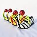 Imagen de zapato de payaso, divertidos, con rayas de circo