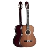 Violão Clássico 38 Polegadas, Corpo C-Type em Tília com Acabamento em ABS, Cordas de Nylon e Cavalete Resistente, Ideal para Iniciantes e Estudantes de Música (Marrom Café)