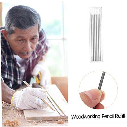 Cubtol 6Pcs Carpentry Brush Mechanics Tools Mecanical Penicil Mechanical Drawing Pencils Woodworking Pencil Refill Architect Marker Pencil Refill Mechanical Marker Pencil Refill Mini #TOP7