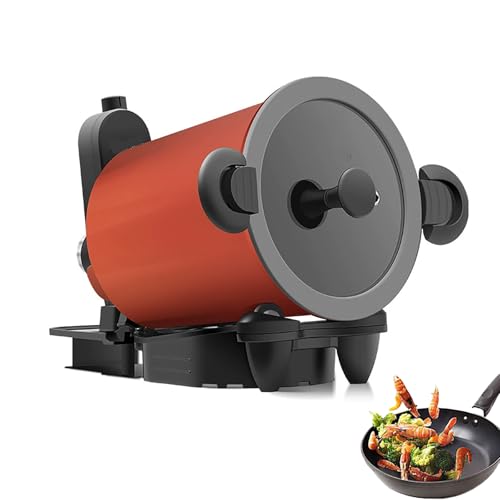 360°全自動調理機 | インテリジェントマルチクッカー | ポータブルクッカーフライヤー | 家庭用アウトドアキャンプ旅行調理炒め用