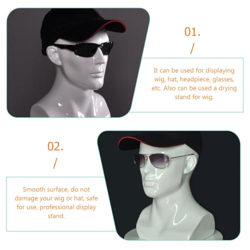 Mannequin masculin en polypropylène blanc d'affichage - 4