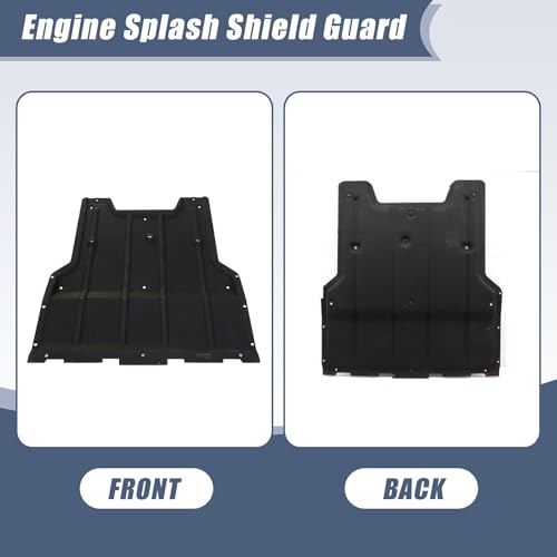 Image of XQSMWF Engine Splash Shield Guard Compatible with Audi Q3 & Q3 Quattro 2011-2018 2.0L L4-Gas, Replaces 8U0863821A 8U0-863-821-A