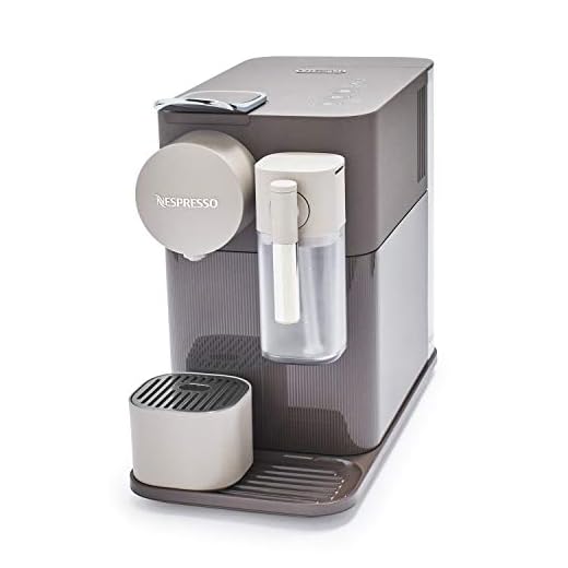 Nespresso by De'Longhi Lattissima One Original Espresso Machine with Milk Frother by De'Longhi, Warm Slate