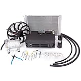 Coldmaster Universal Under Dash Kit for Vintage & Classic Car Ac Kit - A/C Underdash Evaporator 404-100 12V 13,700 BTU - Quick Fit & Electric AC Compressor