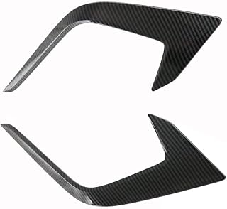 TOTMOX Front Fog Lights Cover Trims, Sporty Style Scratches Protector Cover Bezel Cap, Compatible with Honda Civic 11th Gen 2022-2023