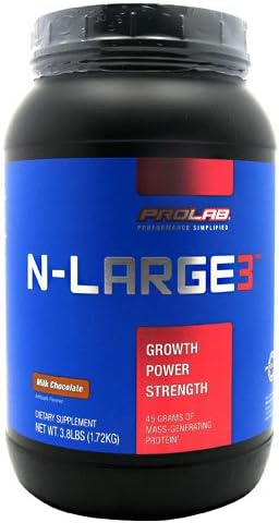 PROLAB NUTRITION N LARGE POWDER,CHOCOLATE, 3.8 LB