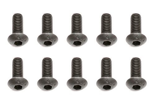 Associated 89206 Button HD tappo a vite, 4 x 10 mm...