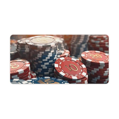 Tapis de souris de jeu grande taille antidérapant et sous-main d'écriture étanche