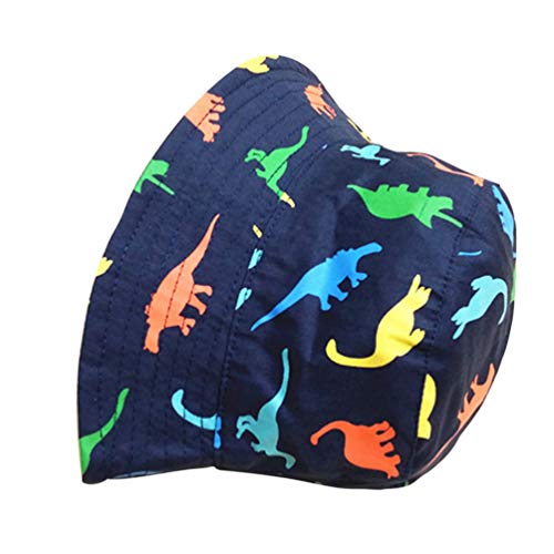 KESYOO Criança Verão Dinossauro Chapéu Chapéu de Sol Animal Criança Crianças Chapéu de Pescador para