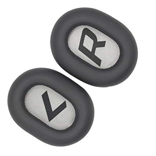 OSALADI Hörlurar Hörlurar Läder Hörlurar Ersättning Öronkuddar Öronkuddar Kompatibla Med Plantronics Backbeat Pro 2 Se Grå