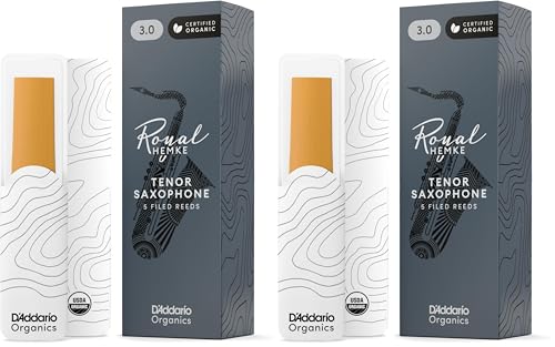 Anches Hemke pour saxophone ténor Rico force 3.0 pour concerts et répétitions