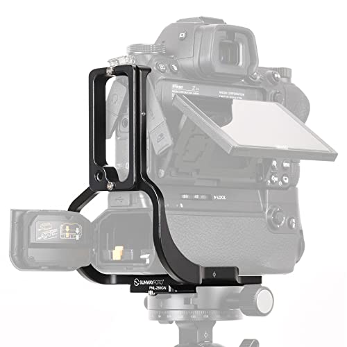SUNWAYFOTO PNL-Z6IIGN Custom L-Bracket for Z6II Z7II with Battery Grip MB-N11 Arca Swiss