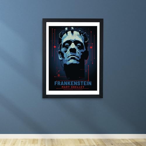 Frankenstein reproduction encadrée Spiffing Prints livre classique
