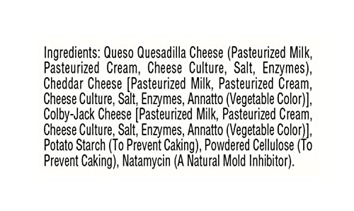Sargento Creamery Shredded 3 Cheese Mexican Natural Cheese, 7 Oz. #TOP4