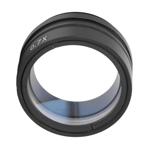 Lente de reducción de microscopio, lente de reducción ajustable con enfoque ocular para uso industrial