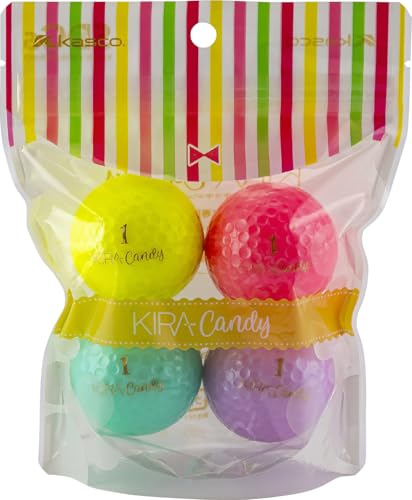 キャスコ(Kasco) キャスコ KIRA Candy 4色アソート 4個入りパック