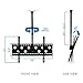 Mount-It! TV Ceiling Mount, Full Motion Height Adjustable Swivel Tilting Bracket for 42, 45, 47, 49, 50, 55, 60, 65, 70, 75, 80, 85, 90 Inch, TVs 220 Lbs Capacity