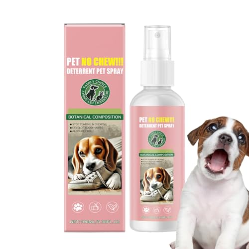 HUSUNEE Dog ݖh~Xv[,ybgrߖh~ 100ml | Ԍ ybg ꖡ Xv[ J[ybg \t@ gC |  O   UIs }