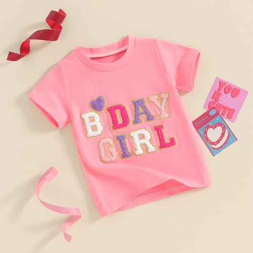 Birthday Shirt for Toddler Baby Boy Girl Cute Colorblock Letter Sweatshirt Long Sleeve Crewneck Tops Birthday Outfit3
