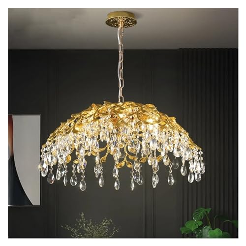 Lustres en cristal suspendus pour îlot de cuisine et grand salon
