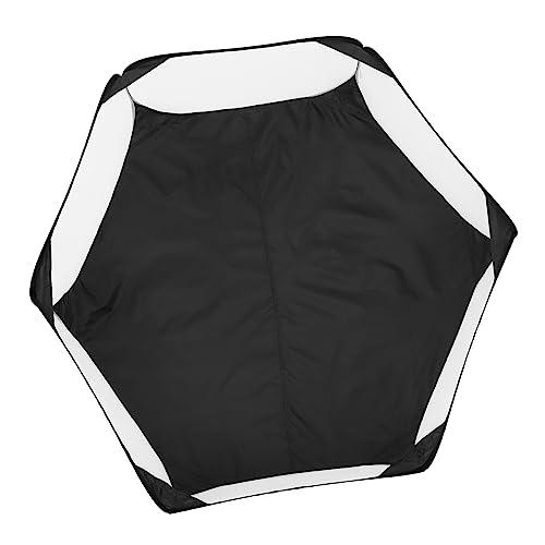 EXHUMKY Parque Plegable Hexagonal para Mascotas con Transpirable Portátil y Ligero Valla Interior y Exterior para Perros Pequeños con Estructura y Multiusos para Descanso