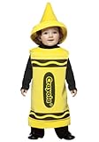 Rasta Imposta Crayola Toddler Costume, Yellow, 18-24 Months