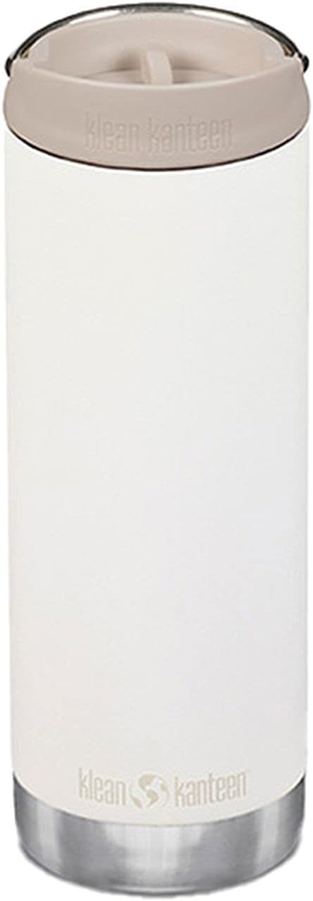 Klean Kanteen 1008352 Mug Bottle, TK Wide, Cafe Cap, Black, 16 oz (473 ml)