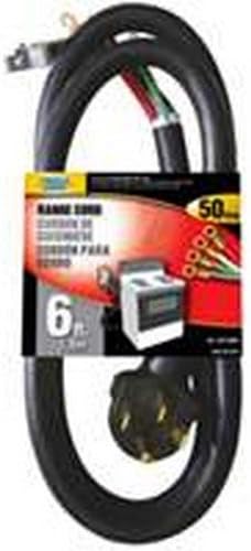 Cord Range 50a 6/2-8/1x6ft Blk