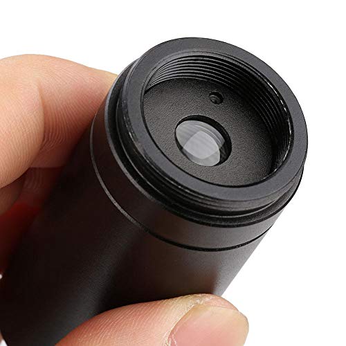 Hakeeta Microscope Adapter, 0.5X C-Mount Reduction Lens Eyepiece Lens 23.2mm Mounting with 30mm 30.5mm Ring Adapter Applicable for Biomicroscope Stereo Microscope, CCD Camera and Digital Eyepiece. - Thumbnail 2