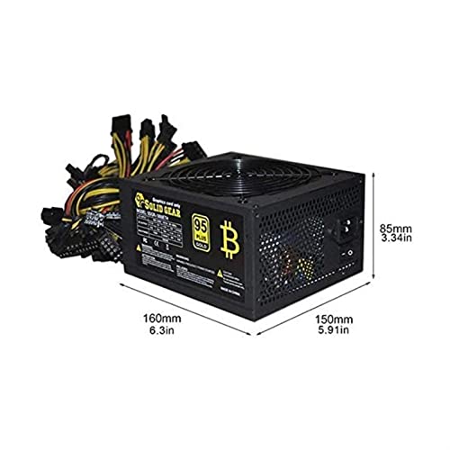 Alimentation Bitcoin 2600W VELORE bloc ATX professionnel 95% efficacité de conversion - 3