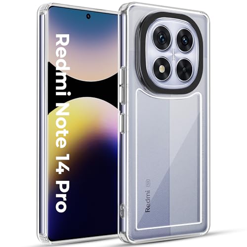 Image of A rtistque Ultra Stylish Back Cover Case for Redmi Note 14 Pro 5G | Premium Shockproof TPU | Protective Design | Redmi Note 14 Pro 5G Cover - White