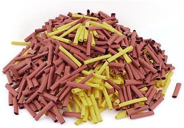 1000pcs 5mm/6mm 2:1 Heat Shrink Tube Sleeving Wrap Wire Kit 2 Sizes - Cable Sleeves -