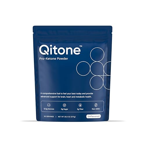 Image of Pro Ketone Powder, Rapid Ketones for IQ Boost & Reducing Brain Fog, Keto Support, Post Workout Recovery, 0 Sugar, 0 Sodium, Unflavored, 30 SVG
