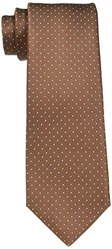 [フェアファクス] ネクタイ DOT05-18 メンズ ブラウン 日本 F (FREE サイズ)