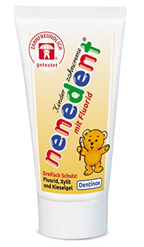 Nenedent Children's Toothpaste 50 ml Pack of 3