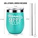 Gifts for Mom - Mommy's Sippy Cup - Funny Mom Gifts from Daughter, Son - Mom Birthday Gifts - Mothers Day Gifts for Mom, New Mom, Best Mom, Pregnant Mom, Mom to be, Mama - Coolife Mom Wine Tumbler