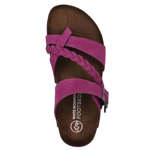 Image of White Mountain Women's Hazy Braided Footbed Sandal