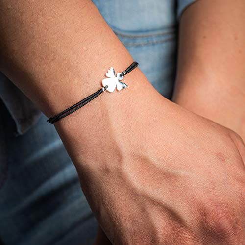 Made By Nami Cute Stretch Bracelet For Girls & Women - Elastic Friendship Bracelets For Best Friends, Mother & Daughter - Lucky Charm & Talisman - Valentine's Day Gift (Guardian Angel) #TOP2