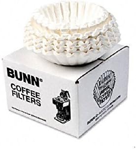 BUNN : Flat Bottom Coffee Filters, 12-Cup Size, 250 Filters/pack -:- Sold as 2 Packs of - 250 - / - Total of 500 Each