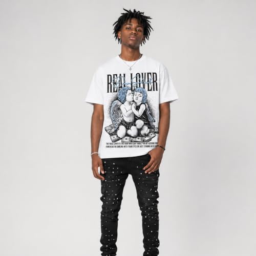 Image of DopeSkill Graphic Tee Streetwear Hip Hop Hypebeast Street Style Unisex T-Shirt Sneaker Colour Matching Shirts Real Lover