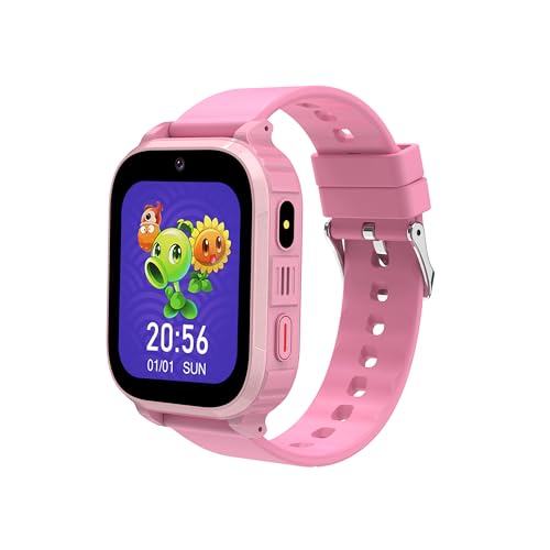 4G Reloj Inteligente Niño, Juegos, Cámara, Reloj Niños Regalo para Niñas niños 4-12 años Regalo