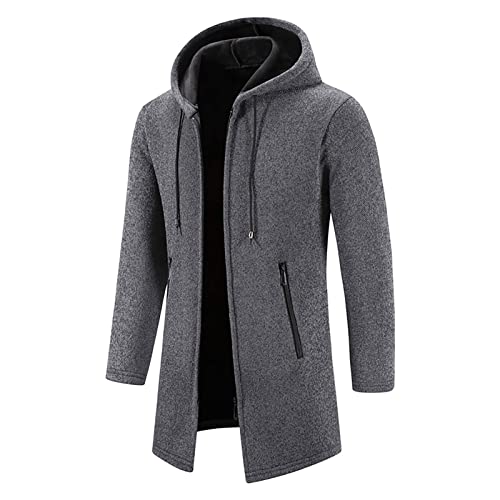 Muscularfit Mens Cardigan Sweater Zipper Front Long Sleeve Causal Fashion Knitted Sweaters Slim Fit Fleece Lined Jacket Coats3