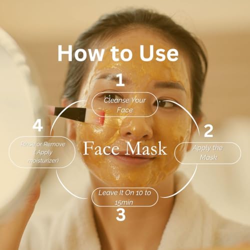 Image of Khadi 24K Gold Face Mask 100g | Pure, Natural | For Skin Radiance & Glow | Glowing, Brightening & Anti Aging | Removes Dirt & Impurities | All Skin Types | Gold Face Mask for Men & Women