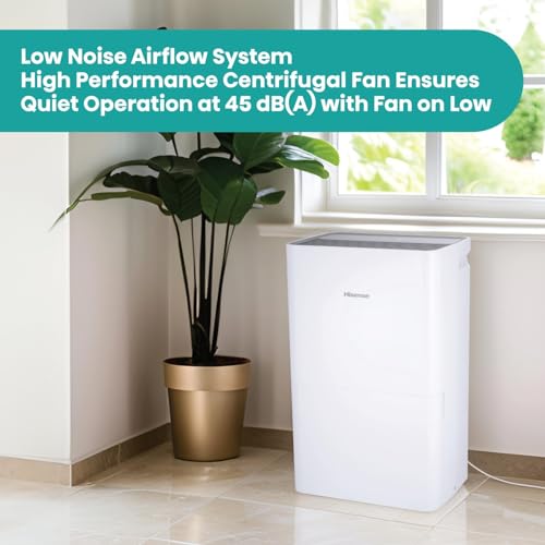 Hisense 50-Pint Portable Dehumidifier. 4500 Sq. Ft. - image 6